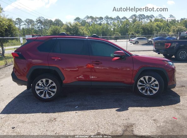 2T3C1RFV5RW362500 2024 TOYOTA RAV4 Burgundy Вид задньої частини салону