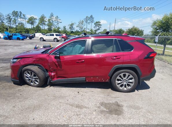 2T3C1RFV5RW362500 2024 TOYOTA RAV4 Burgundy Панорамний вид салону 360°