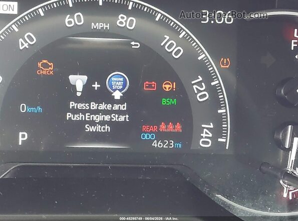 2T3C1RFV5SC364822 2025 TOYOTA RAV4 Gray Вид задніх сидінь