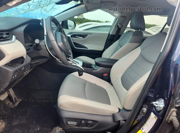 2T3C1RFV5SW380338 2025 TOYOTA RAV4 Blue წინა სალონის ხედი