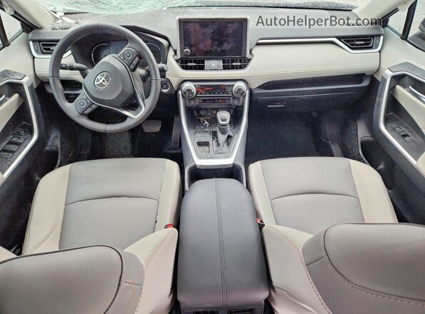 2T3C1RFV5SW380338 2025 TOYOTA RAV4 Blue წინა პანელის ხედი
