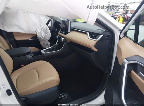 2T3C1RFV5SW417856 2025 TOYOTA RAV4 White Вид салону спереду