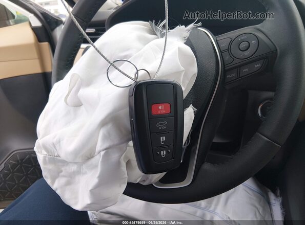 2T3C1RFV5SW417856 2025 TOYOTA RAV4 White Вид панелі приладів