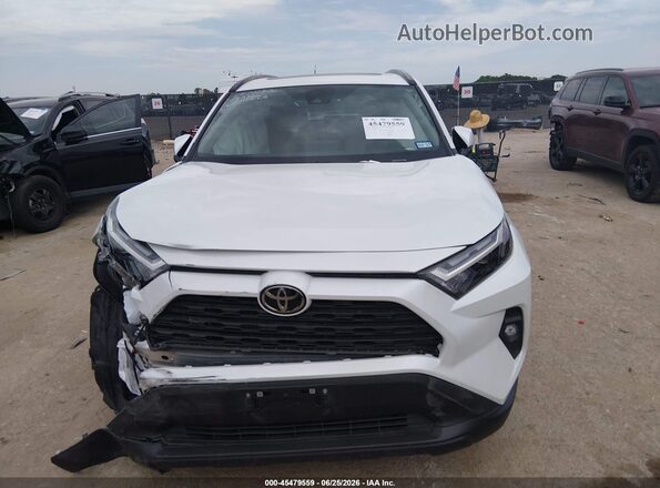 2T3C1RFV5SW417856 2025 TOYOTA RAV4 White Вид щитка приладів