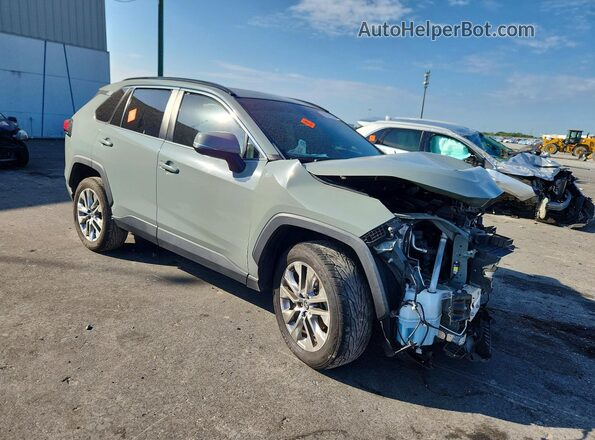 2T3C1RFV6MW135969 2021 TOYOTA RAV4 Gray Առջևի աջ