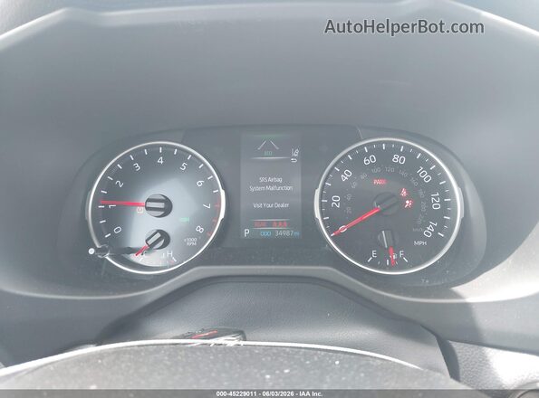 2T3C1RFV6NC212021 2022 TOYOTA RAV4 Silver Widok tylnych siedzeń