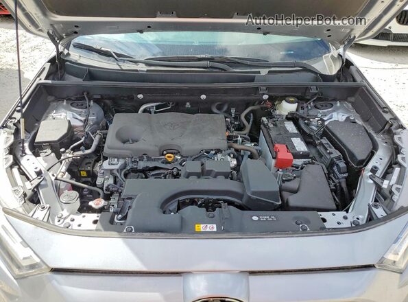 2T3C1RFV6SC332719 2025 TOYOTA RAV4 Silver Widok komory silnika