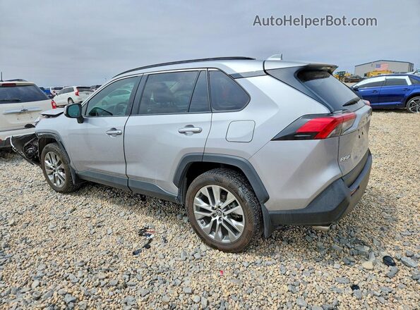 2T3C1RFV7KC008873 2019 TOYOTA RAV4 Серебряный Задняя левая четверть
