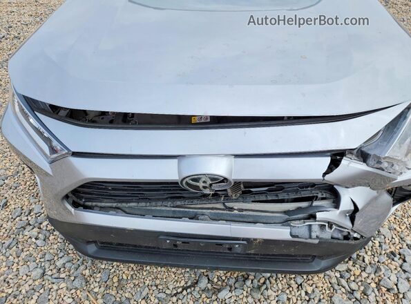 2T3C1RFV7KC008873 2019 TOYOTA RAV4 Серебряный Вид подкапотного пространства