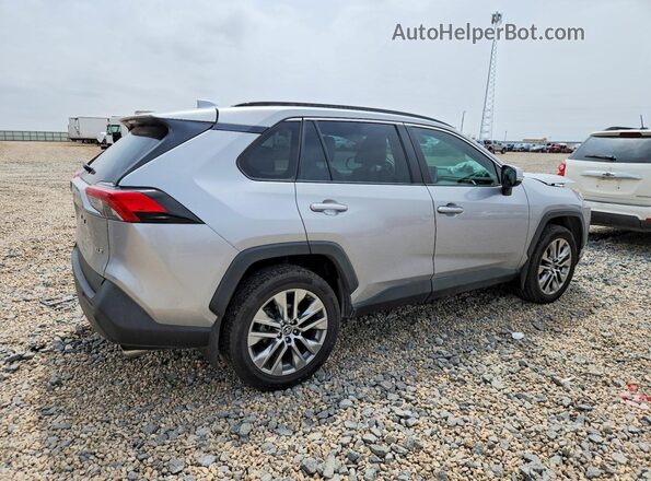 2T3C1RFV7KC008873 2019 TOYOTA RAV4 Серебряный Задняя правая четверть