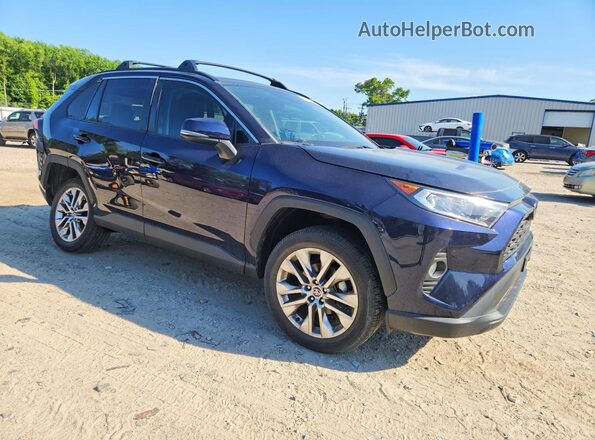 2T3C1RFV7MW142087 2021 TOYOTA RAV4 Blue Delantero derecho