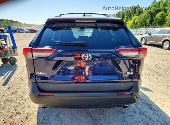 2T3C1RFV7MW142087 2021 TOYOTA RAV4 Blue Vista trasera