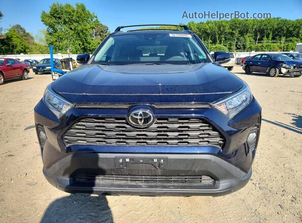 2T3C1RFV7MW142087 2021 TOYOTA RAV4 Blue Vista frontal