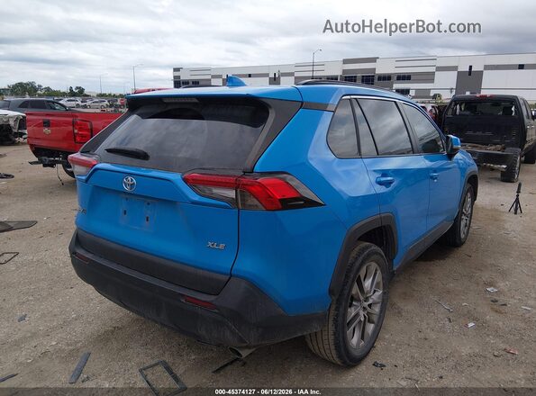 2T3C1RFV7MW172965 2021 TOYOTA RAV4 Blue Հետևի աջ