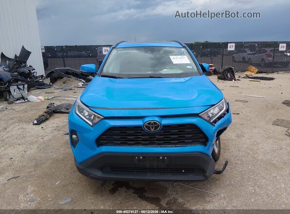 2T3C1RFV7MW172965 2021 TOYOTA RAV4 Blue Սարքավորումների վահանակի տեսք