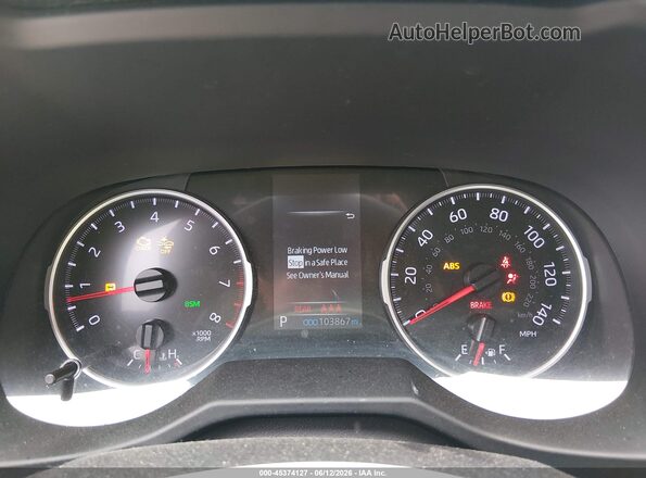 2T3C1RFV7MW172965 2021 TOYOTA RAV4 Blue Հետևի նստատեղերի տեսք