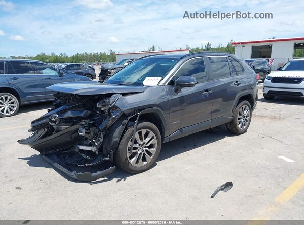 2T3C1RFV7PW277235 2023 TOYOTA RAV4 Серый Передняя левая четверть