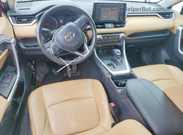 2T3C1RFV8MW124505 2021 TOYOTA RAV4 Burgundy 