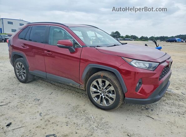 2T3C1RFV8MW124505 2021 TOYOTA RAV4 Burgundy 