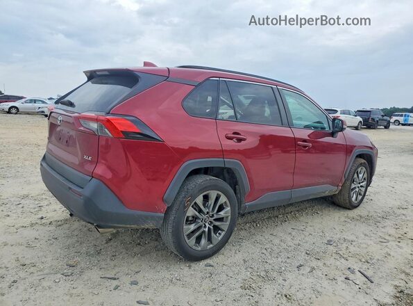 2T3C1RFV8MW124505 2021 TOYOTA RAV4 Burgundy 