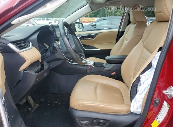 2T3C1RFV8MW124505 2021 TOYOTA RAV4 Burgundy 