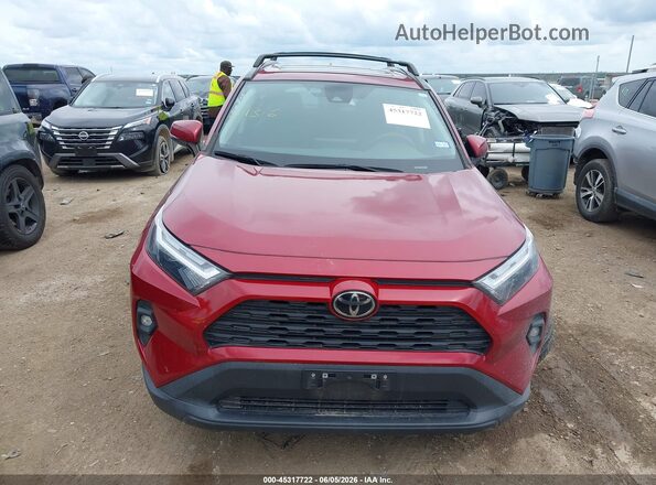 2T3C1RFV8PW259049 2023 TOYOTA RAV4 Red Widok zestawu wskaźników