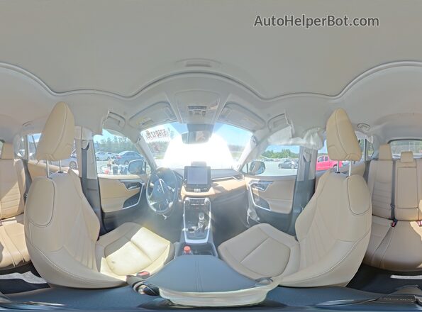 2T3C1RFV8PW278328 2023 TOYOTA RAV4 White Панорамний вид салону 360°