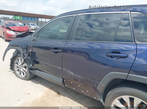 2T3C1RFV8RW302985 2024 TOYOTA RAV4 Blue Front view