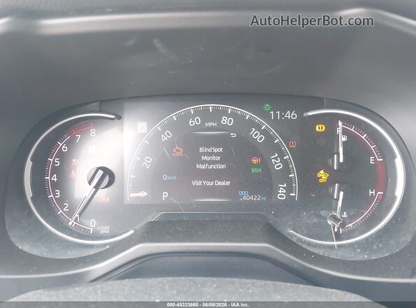 2T3C1RFV8RW302985 2024 TOYOTA RAV4 Blue Rear seats view