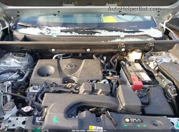 2T3C1RFV8RW351717 2024 TOYOTA RAV4 Silver Вид ззаду