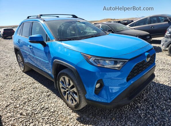 2T3C1RFVXKW028209 2019 TOYOTA RAV4 Blue 