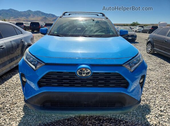 2T3C1RFVXKW028209 2019 TOYOTA RAV4 Blue 