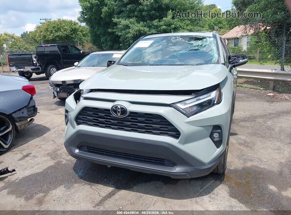2T3C1RFVXPW271803 2023 TOYOTA RAV4 Gray Вид щитка приладів