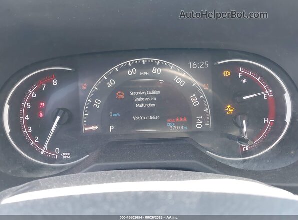 2T3C1RFVXRC273202 2024 TOYOTA RAV4 Gray Widok tylnych siedzeń