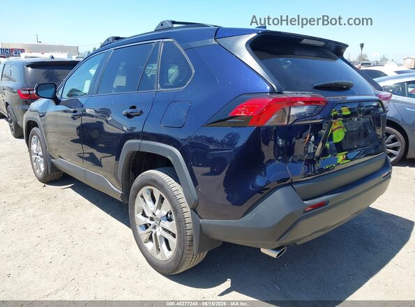 2T3C1RFVXSW406593 2025 TOYOTA RAV4 Фиолетовый Задняя левая четверть