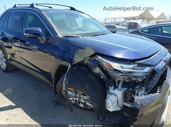 2T3C1RFVXSW406593 2025 TOYOTA RAV4 Фиолетовый Вид спереди