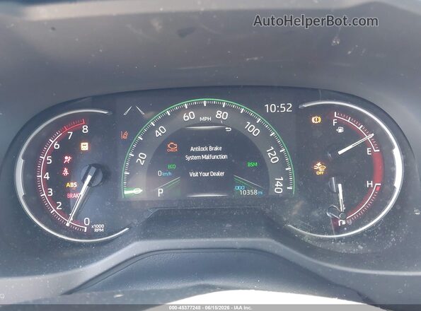 2T3C1RFVXSW406593 2025 TOYOTA RAV4 Фиолетовый Вид задних сидений