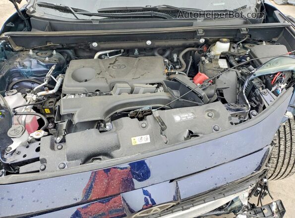 2T3C1RFVXSW423331 2025 TOYOTA RAV4 Синий Вид подкапотного пространства