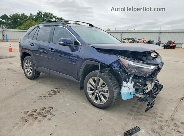 2T3C1RFVXSW423331 2025 TOYOTA RAV4 Синий Передняя правая четверть
