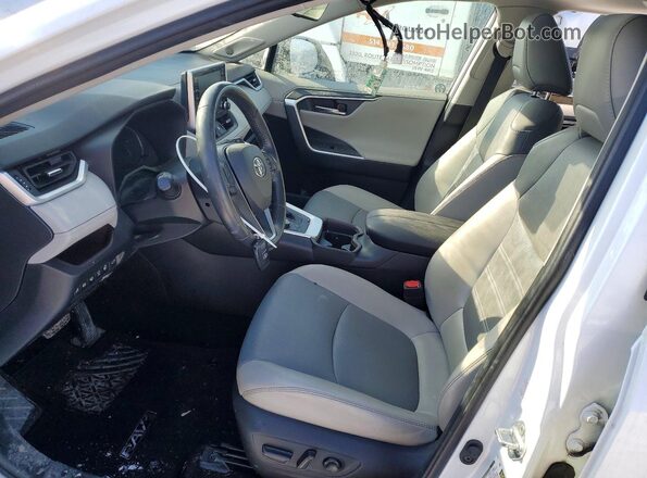 2T3D1RFV7KW003059 2019 TOYOTA RAV4 White წინა სალონის ხედი