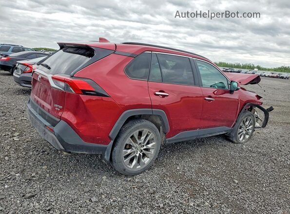 2T3D1RFVXKW022561 2019 TOYOTA RAV4 Red უკანა მარჯვენა