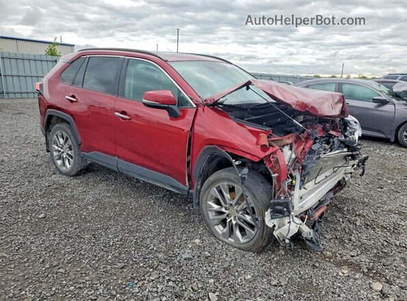 2T3D1RFVXKW022561 2019 TOYOTA RAV4 Red წინა მარჯვენა