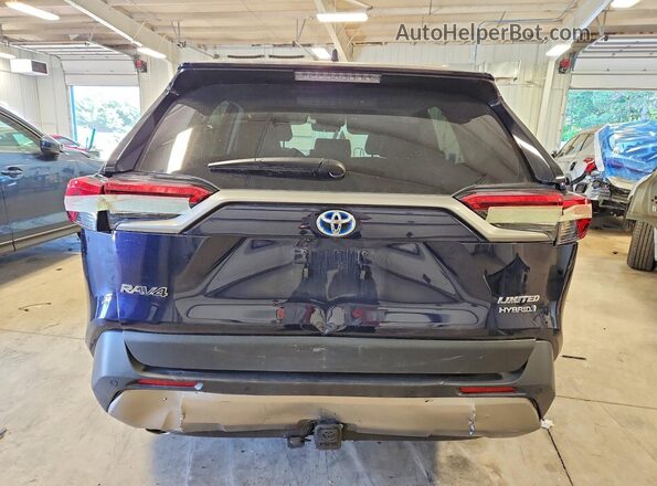 2T3D6RFV3RW075940 2024 TOYOTA RAV4 Blue Rear view