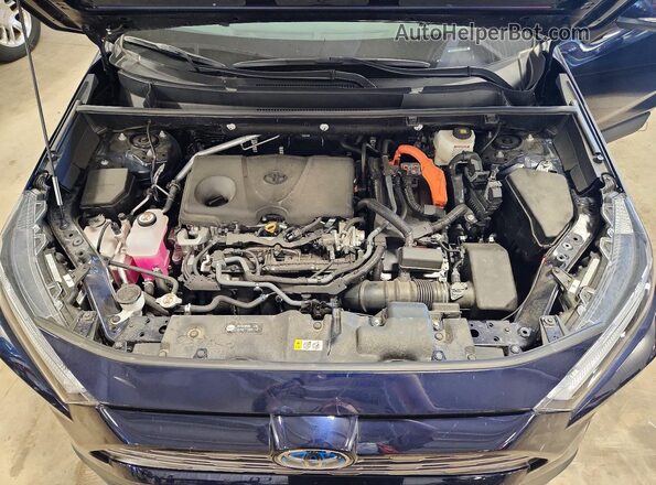 2T3D6RFV3RW075940 2024 TOYOTA RAV4 Blue Engine compartment view