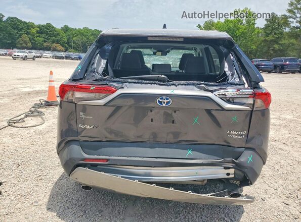 2T3D6RFV4RW048178 2024 TOYOTA RAV4 Gray Вид ззаду