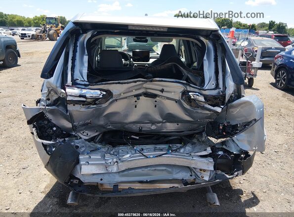 2T3D6RFV9RW079975 2024 TOYOTA RAV4 HYBRID Silver Front view