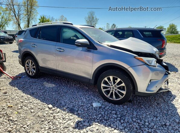 2T3DFREV0GW437432 2016 TOYOTA RAV4 Silver Przód prawy