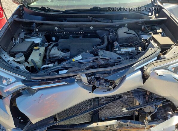 2T3DFREV0GW437432 2016 TOYOTA RAV4 Silver Widok wnętrza z tyłu