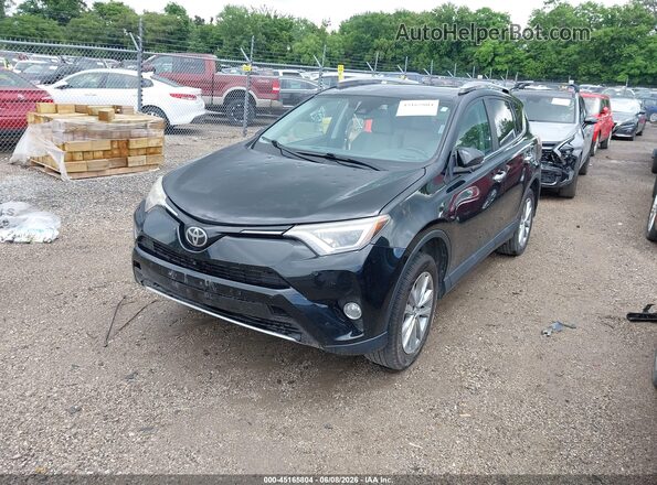 2T3DFREV0HW619391 2017 TOYOTA RAV4 Black Առջևի ձախ երեք քառորդ տեսարան