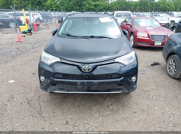 2T3DFREV0HW619391 2017 TOYOTA RAV4 Black Սարքավորումների վահանակի տեսք